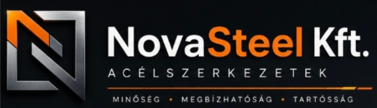 NovaSteel Kft. acélszerkezetek logó