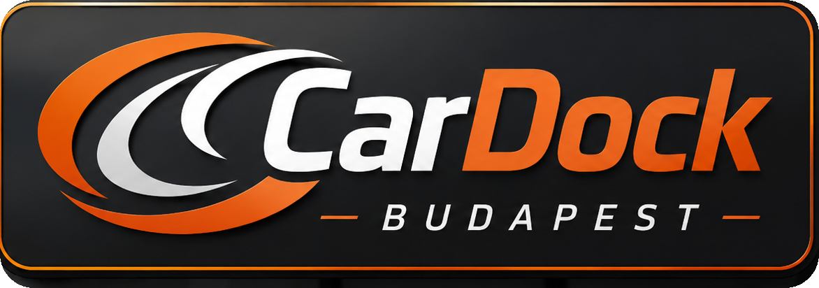 CarDock Budapest márkajelzés